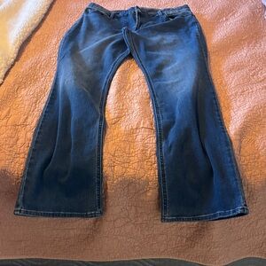 Old Navy Women's Blue Bootcut Jeans - Mid Rise
